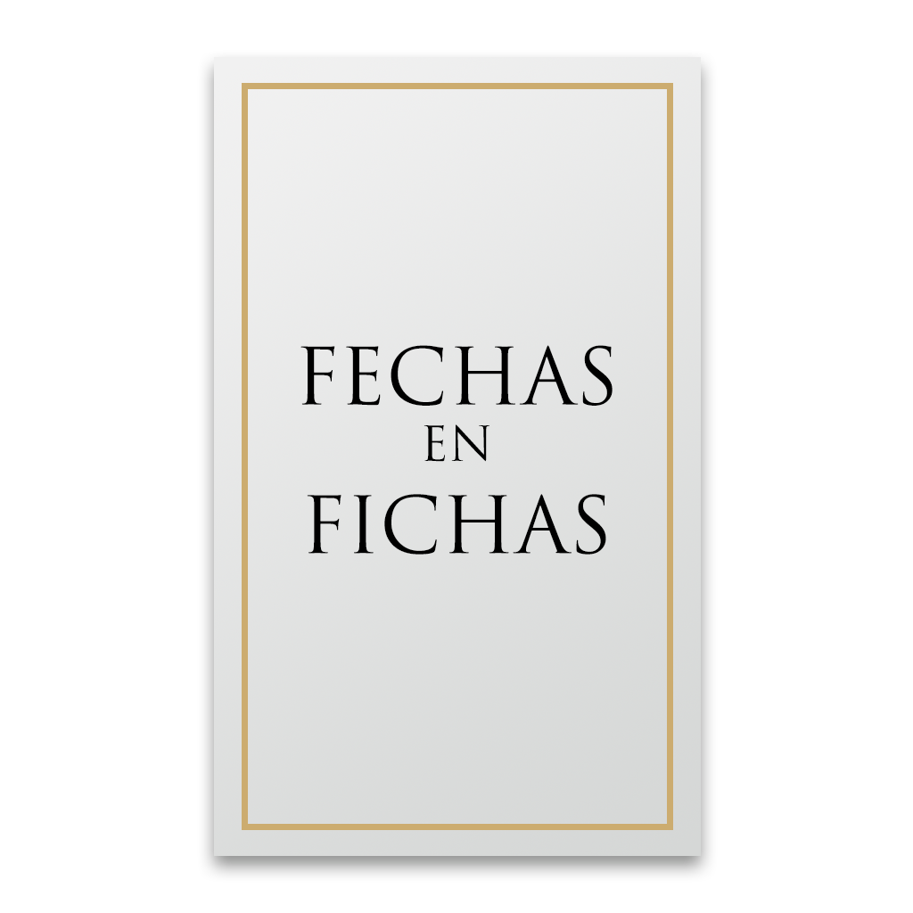 Fechas en fichas
